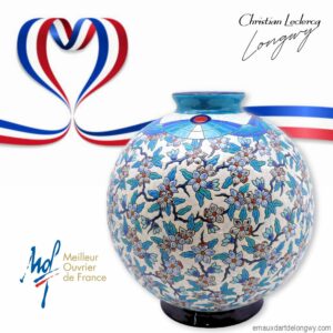 EMAUX D'ART DE LONGWY- Christian LECLERCQ - - Artisans d'art