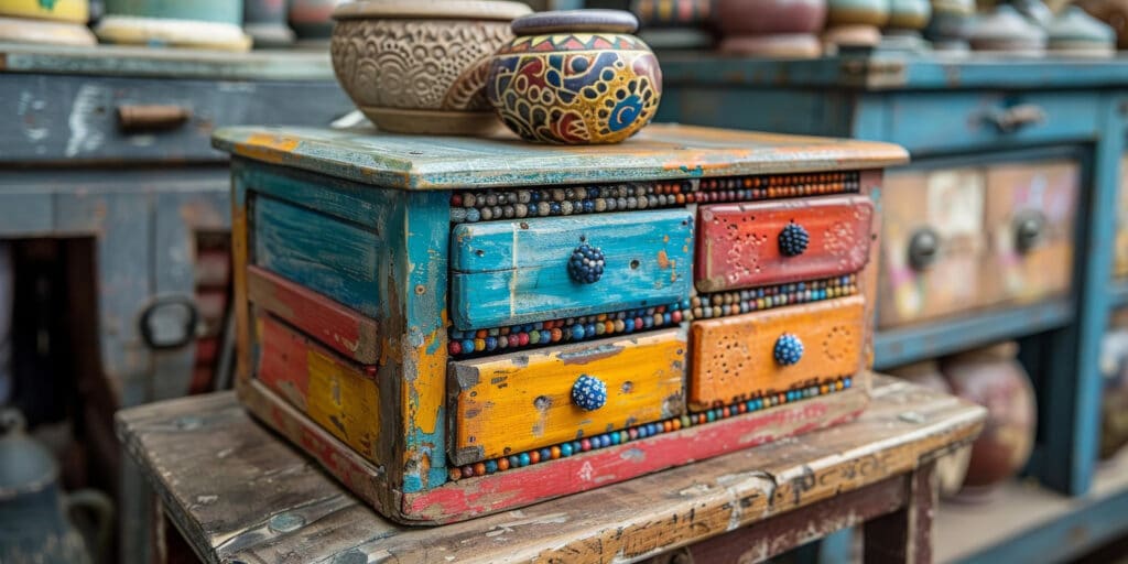 Comment fabriquer un meuble artisanal à partir de matériaux recyclés