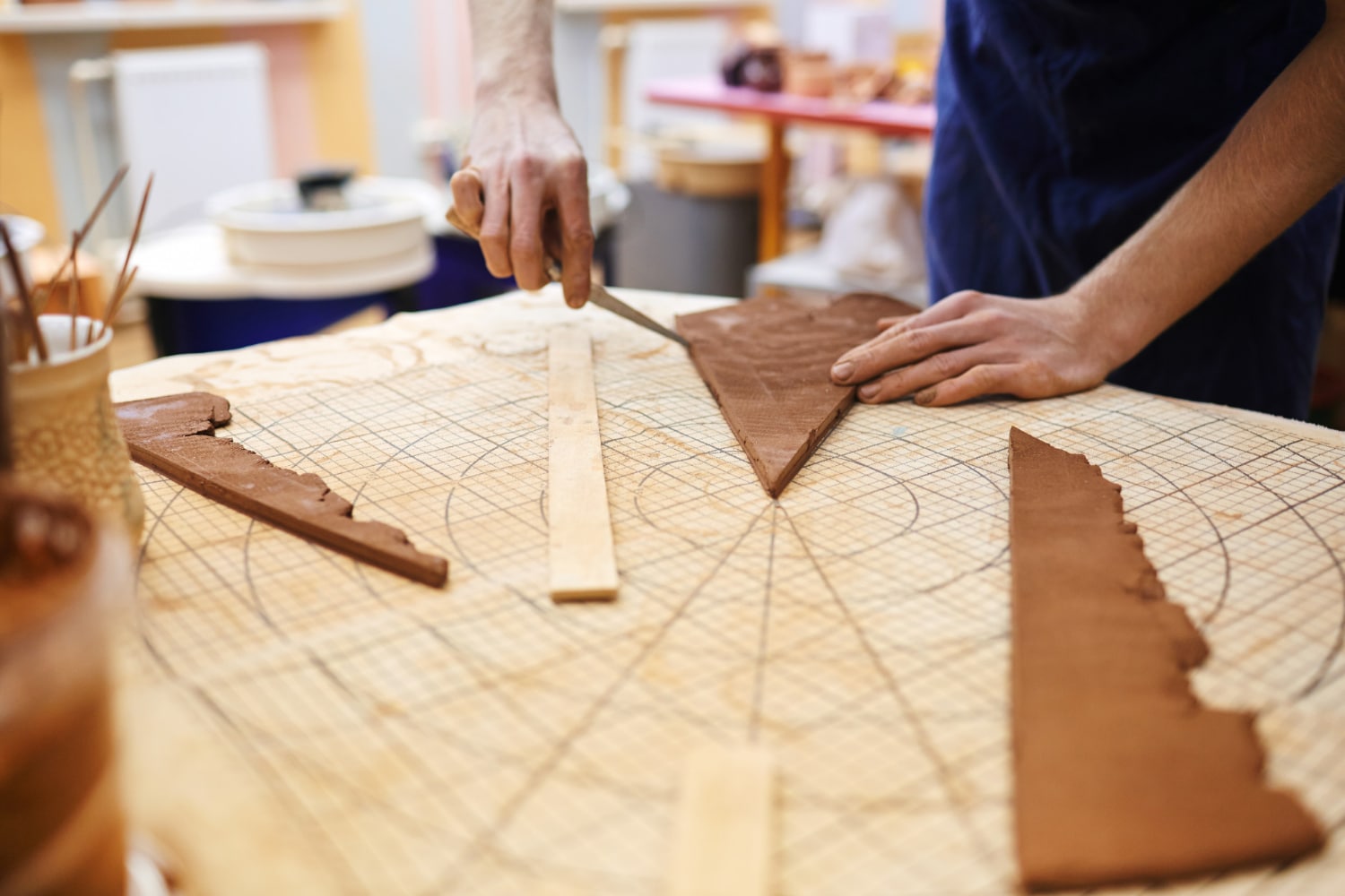 Marqueterie sur bois