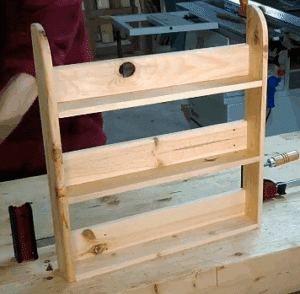 Porte épices en bois de récupération - - Artisanat d'art