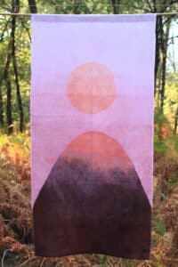 Tenture d'art mural - COULEURS RIVAGE - - Artisanat d'art